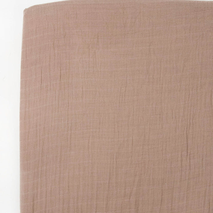 Little Unicorn Organic Cotton Muslin Crib Sheet | Driftwood