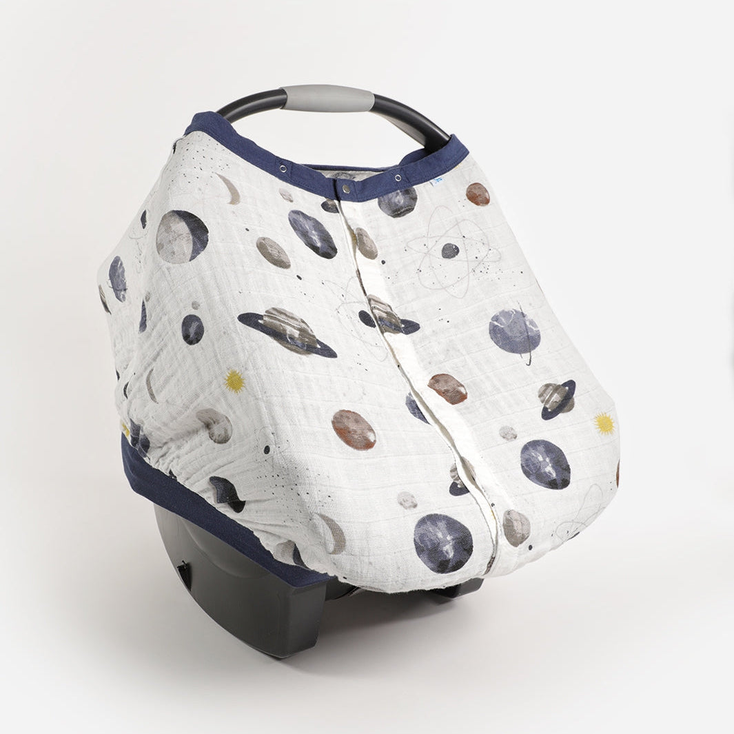 unicorn car seat and stroller Little Unicorn Cotton Muslin Car Seat Canopy