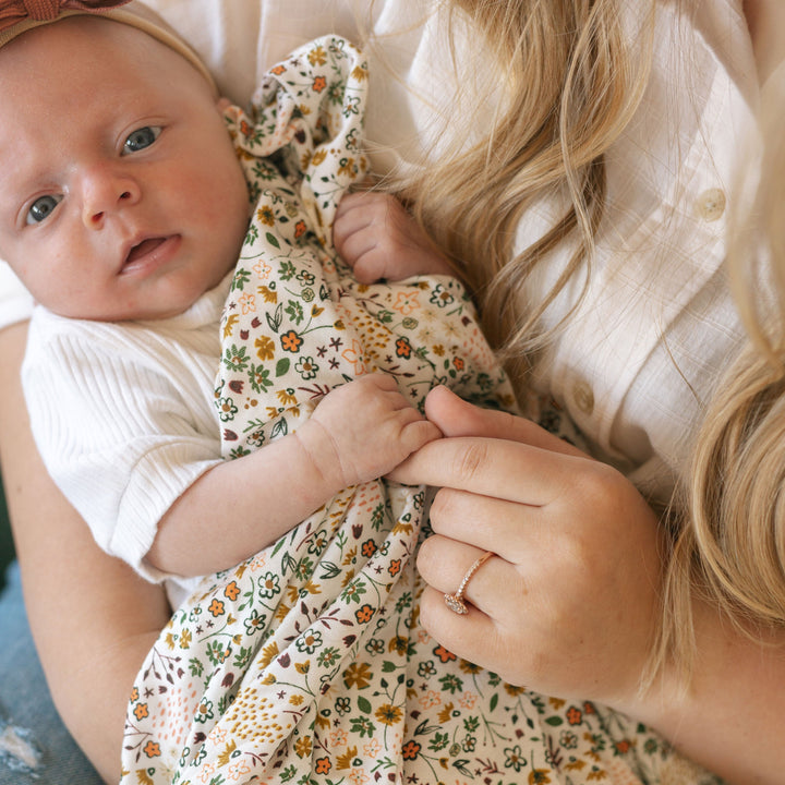 Little Unicorn Stretch Knit Swaddle Blanket | Pressed Petals