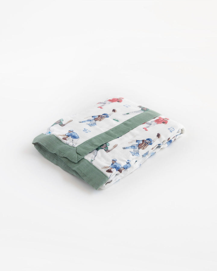 Little Unicorn Deluxe Muslin Baby Quilt | Home Run