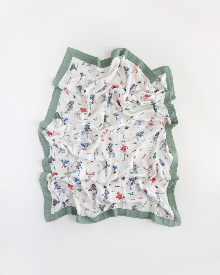 Little Unicorn Deluxe Muslin Baby Quilt | Home Run