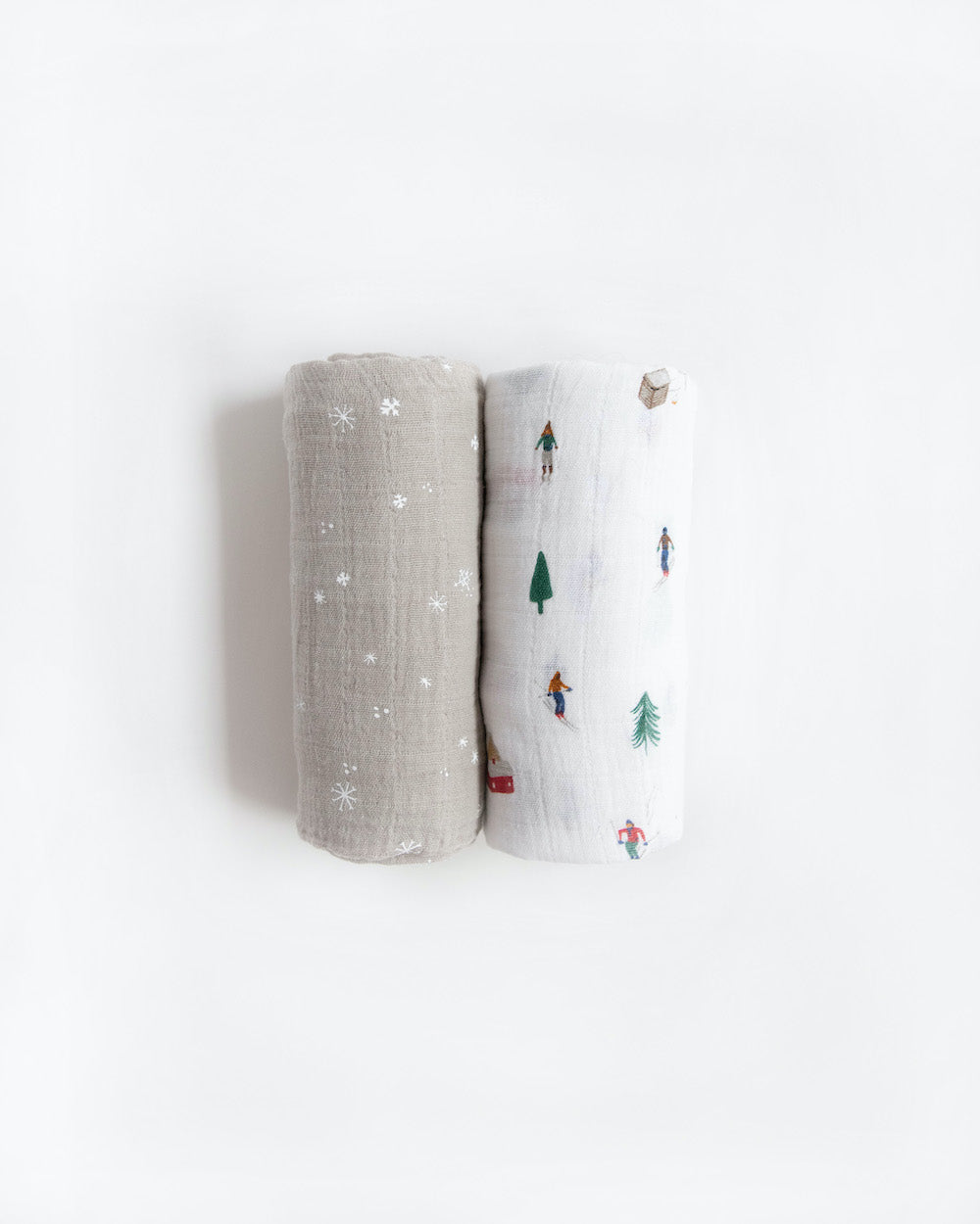 Little Unicorn Cotton Muslin Swaddle Blanket 2 Pack | Powder Party