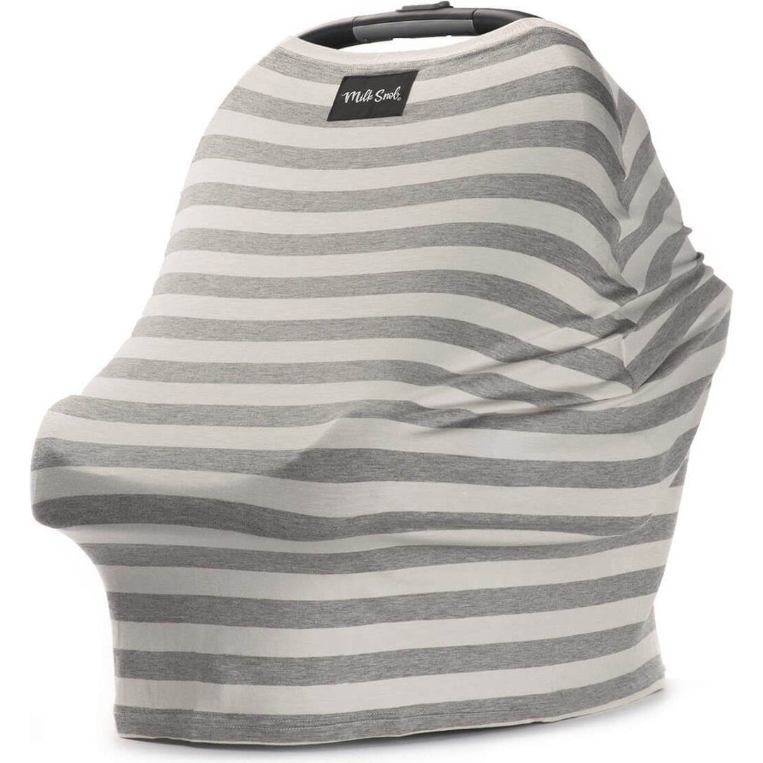 Milk Snob Cover Cream & Grey Stripe