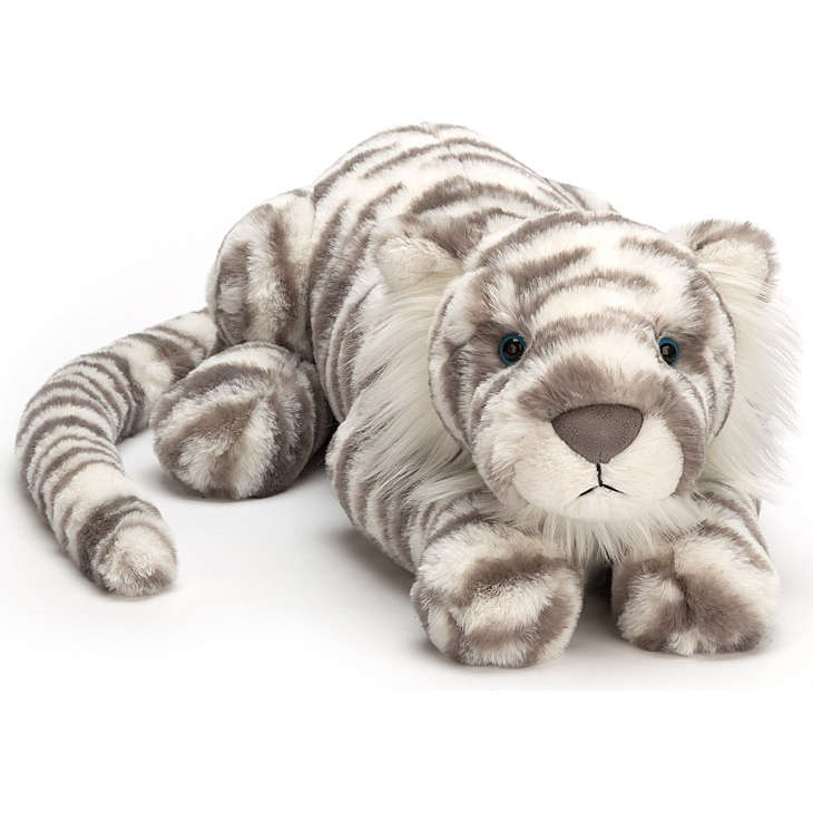Jellycat Sacha Snow Tiger Really Big