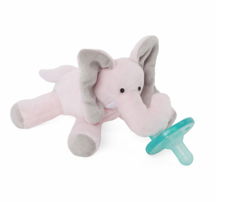 Wubbanub Pacifier Pink Elephant