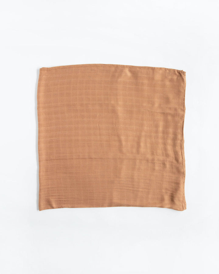 Little Unicorn Deluxe Muslin Swaddle Blanket | Caramel