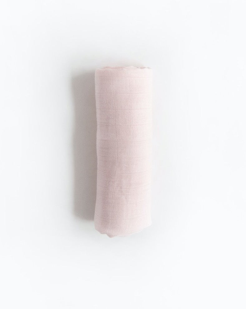 Little Unicorn Deluxe Muslin Swaddle Blanket | Blush