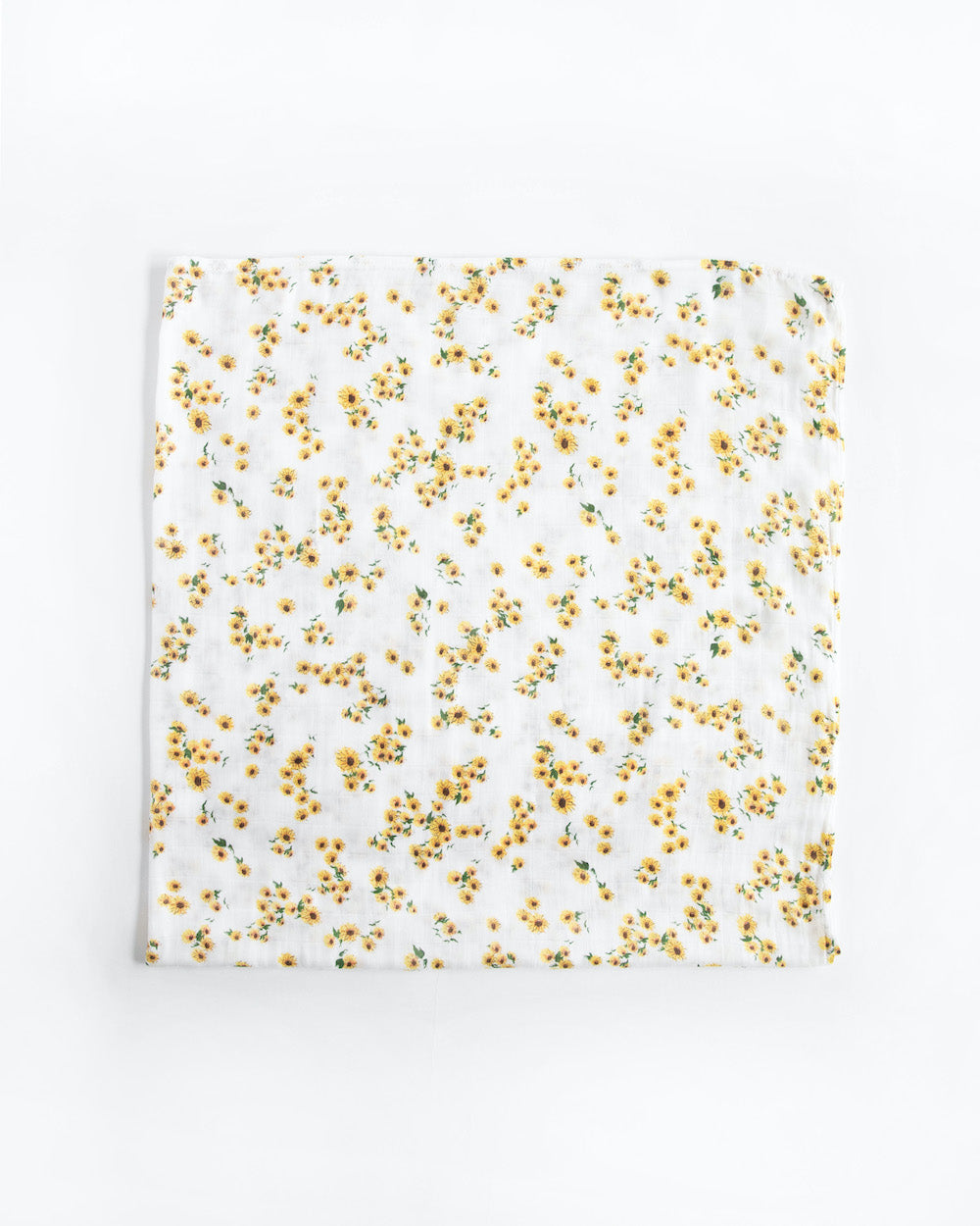 Little Unicorn Deluxe Muslin Swaddle Blanket | Ditsy Sunflower