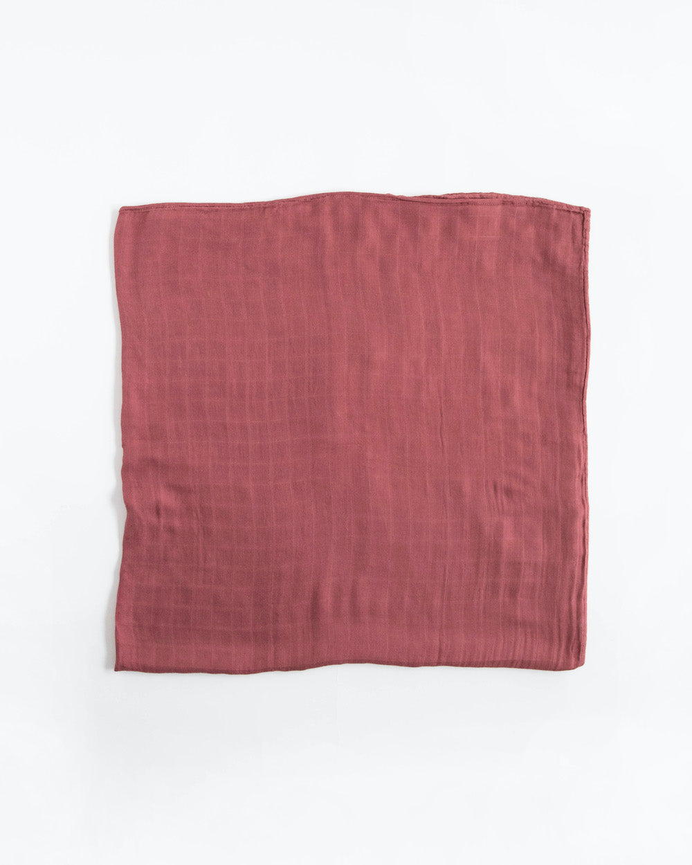 Little Unicorn Deluxe Muslin Swaddle Blanket | Dusty Maroon