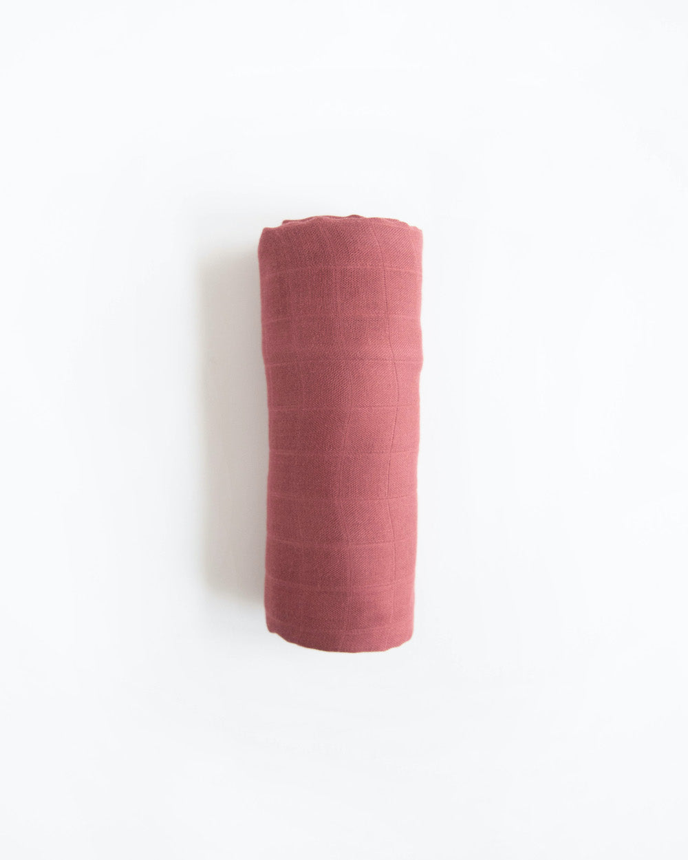 Little Unicorn Deluxe Muslin Swaddle Blanket | Dusty Maroon