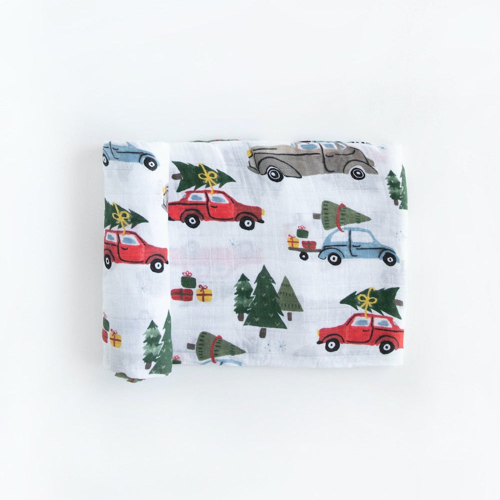 Little Unicorn Cotton Muslin Swaddle Blanket | Holiday Haul