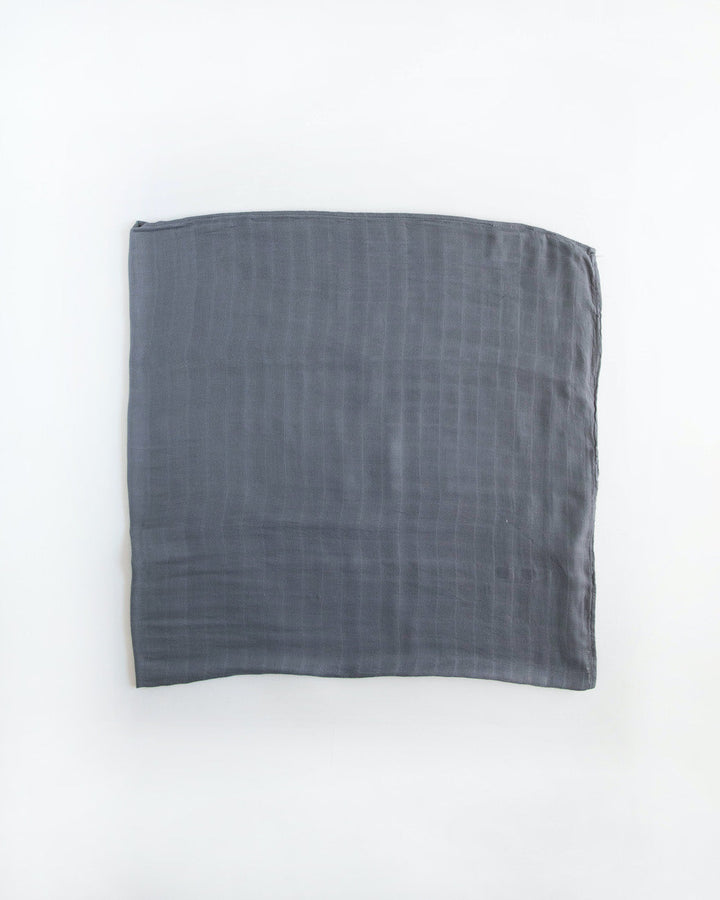 Little Unicorn Deluxe Muslin Swaddle Blanket | Charcoal