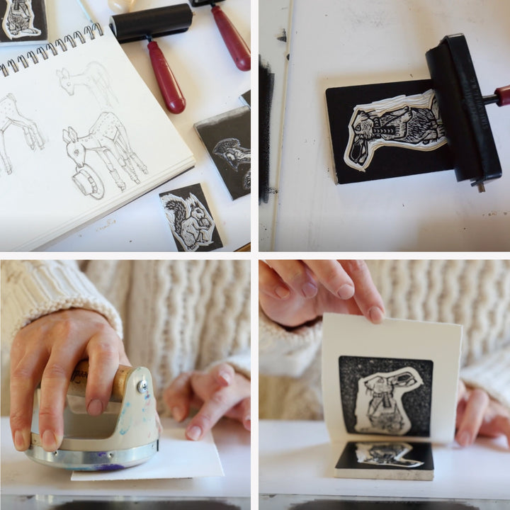 Little Unicorn Cotton Muslin Swaddle Blanket | Snow Day