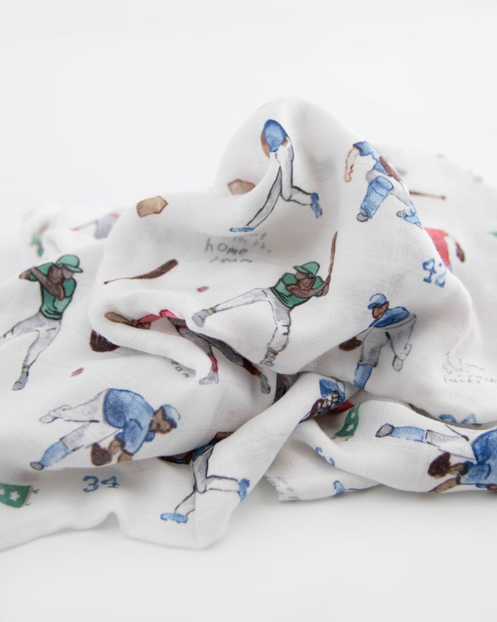 Little Unicorn Deluxe Muslin Swaddle Blanket | Home Run