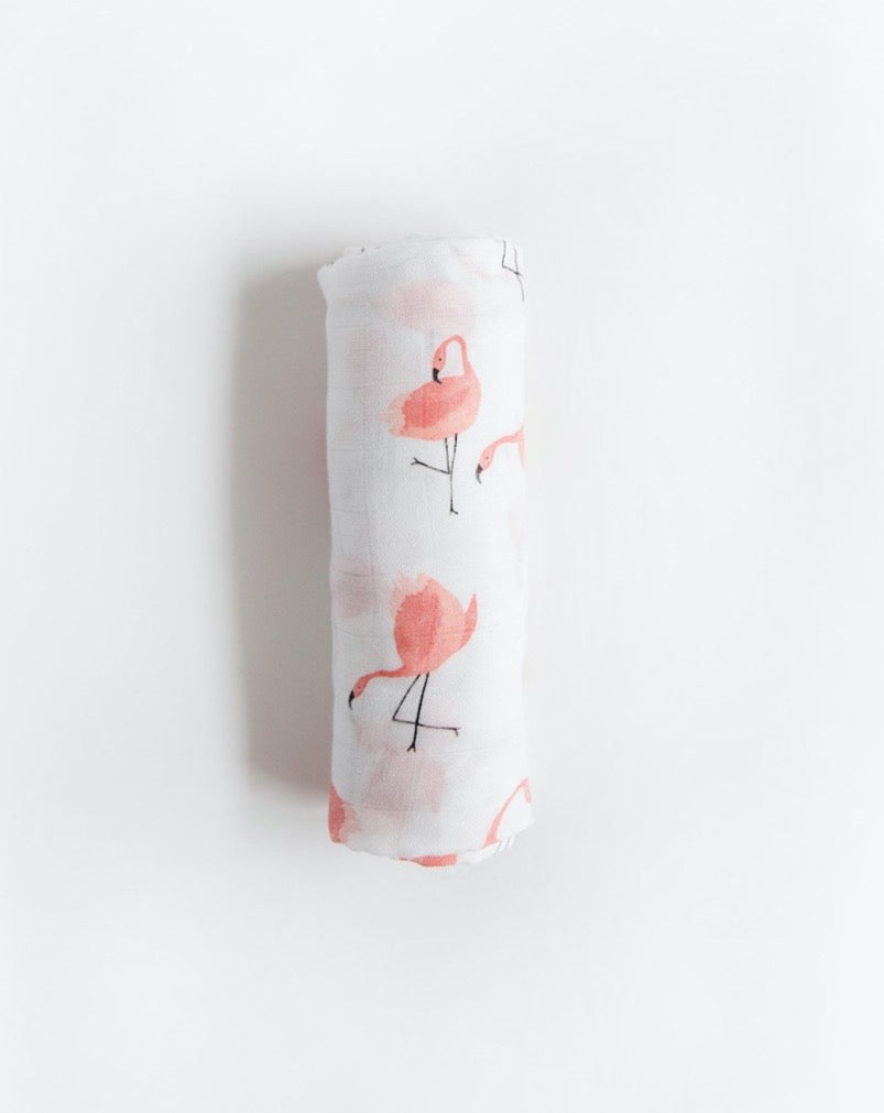 Little Unicorn Deluxe Muslin Swaddle Blanket | Pink Ladies