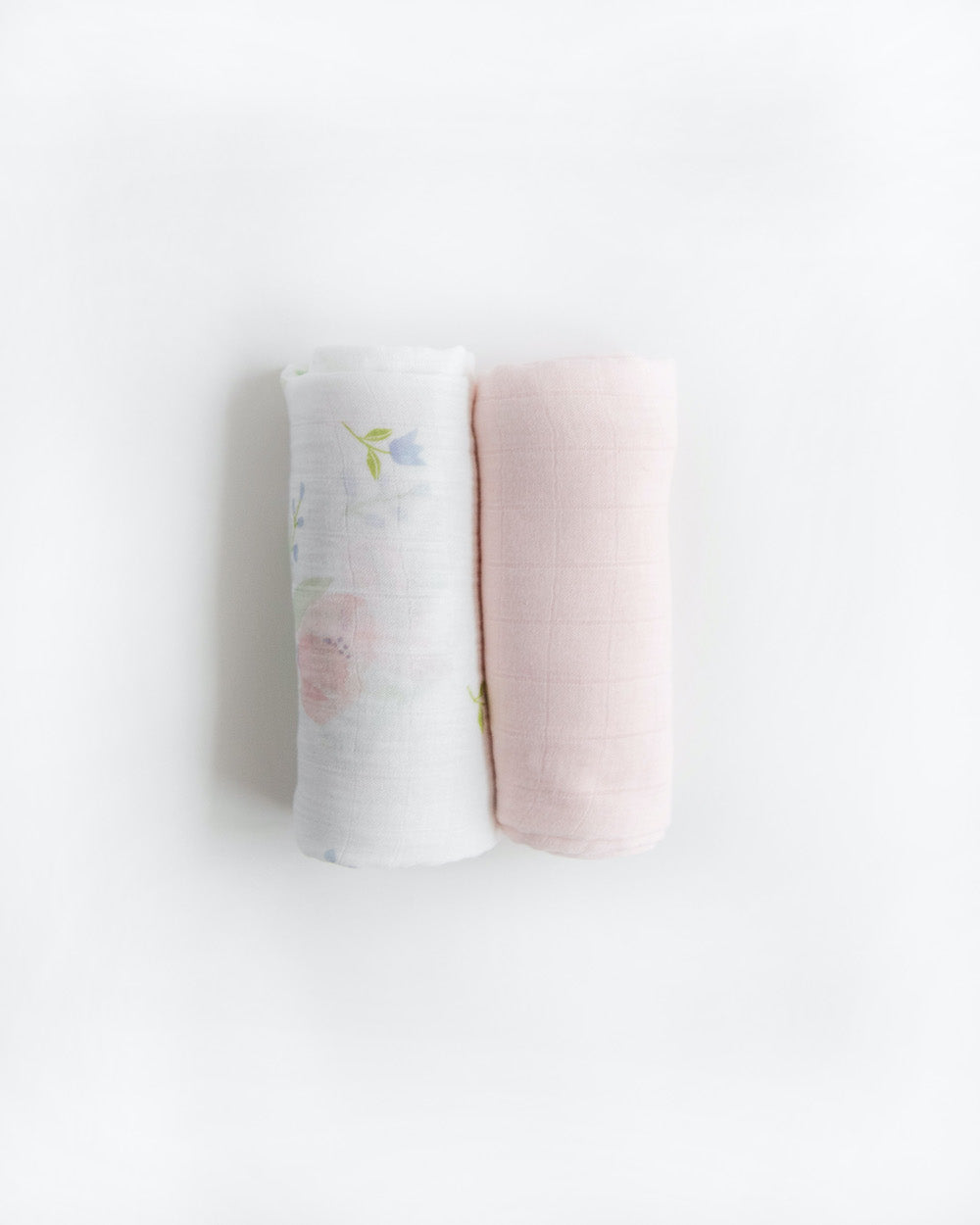 Little Unicorn Deluxe Muslin Swaddle Blanket 2 Pack | Blush Peony