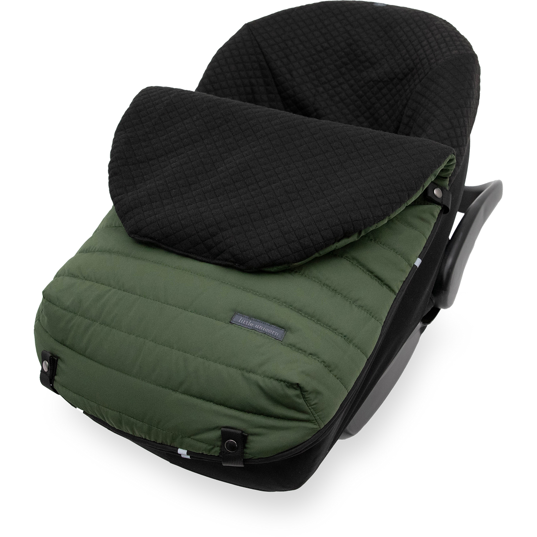 Little Unicorn Infant Car Seat Footmuff | Dark Green