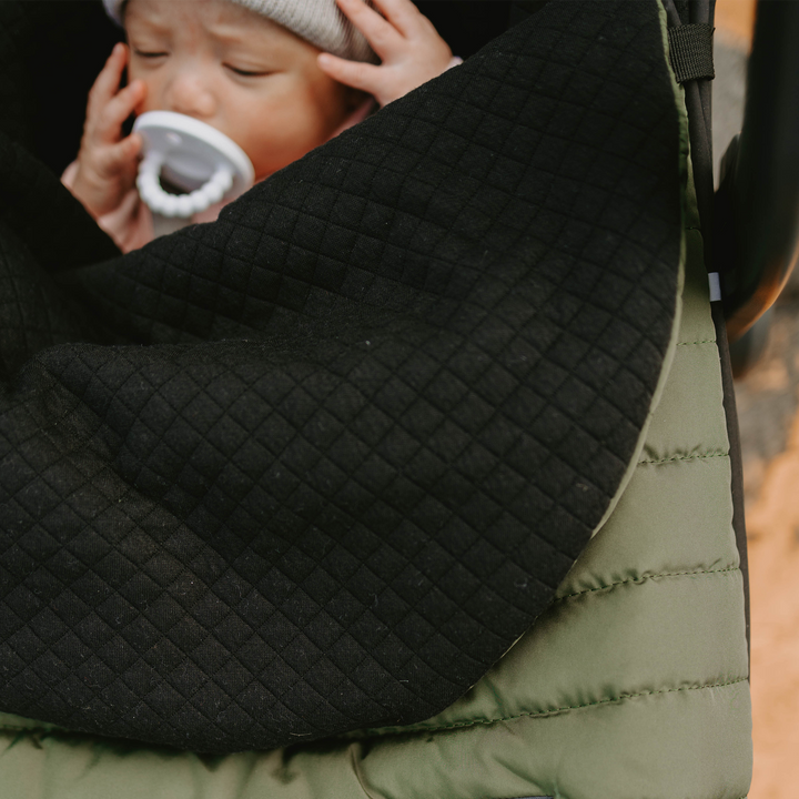 Little Unicorn Infant Car Seat Footmuff | Dark Green