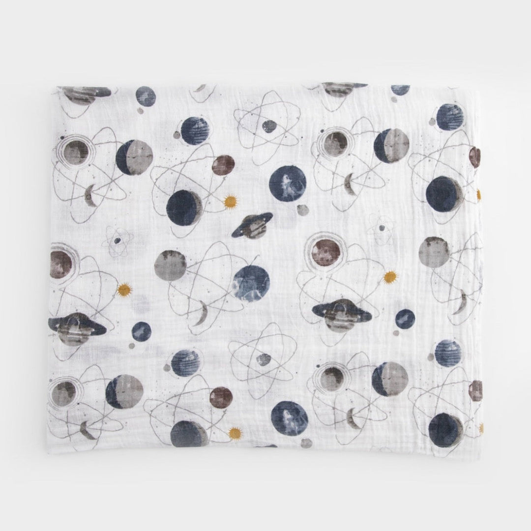 Little Unicorn Cotton Muslin Swaddle Blanket 3 Pack | Planetary 2