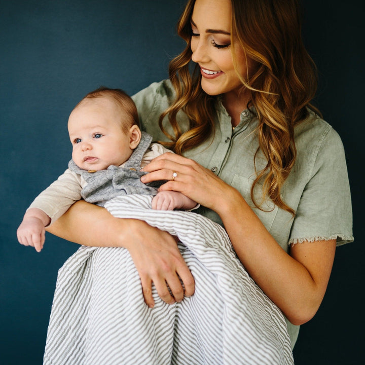 Little Unicorn Cotton Muslin Swaddle Blanket 3 Pack | Forest Friends 2