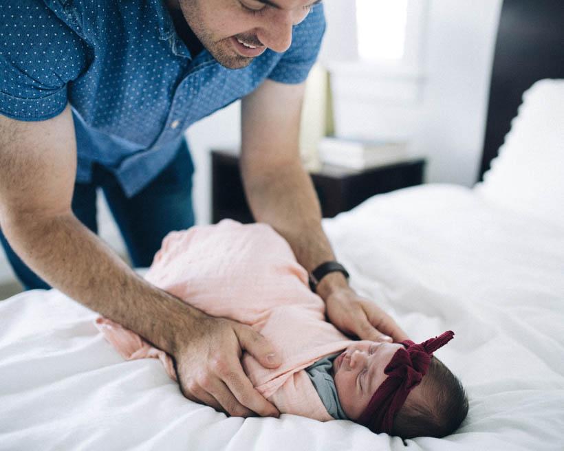 Little Unicorn Cotton Muslin Swaddle Blanket | Rose Petal