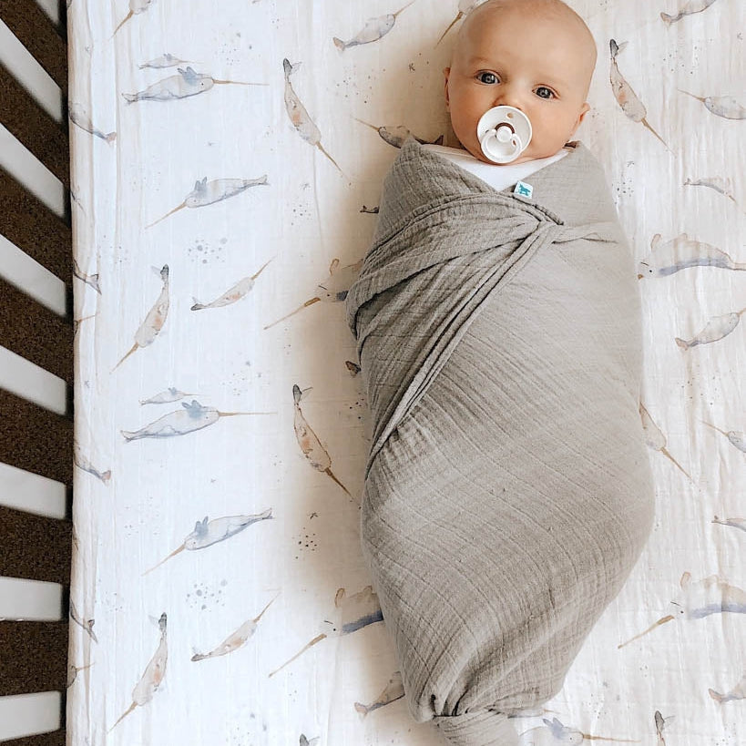 Little Unicorn Cotton Muslin Swaddle Blanket 3 Pack | Planetary 2