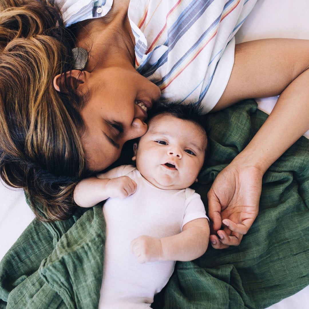 Little Unicorn Cotton Muslin Swaddle Blanket 3 Pack | Fern