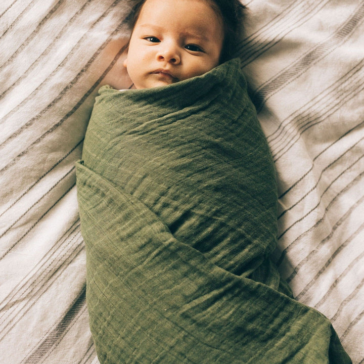 Little Unicorn Cotton Muslin Swaddle Blanket 3 Pack | Oh Deer 2