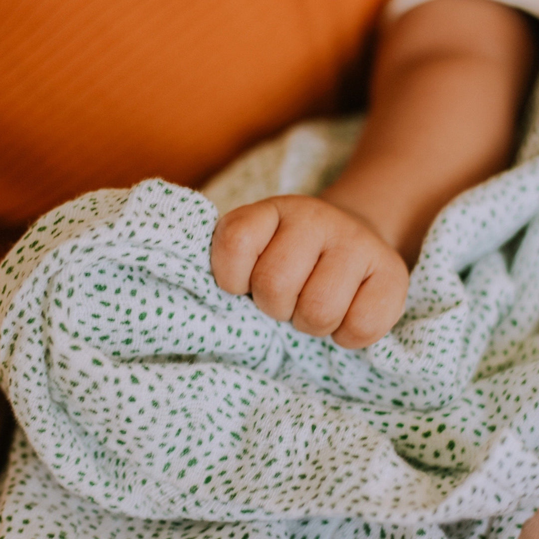 Little Unicorn Cotton Muslin Swaddle Blanket 3 Pack | Summer Poppy 2