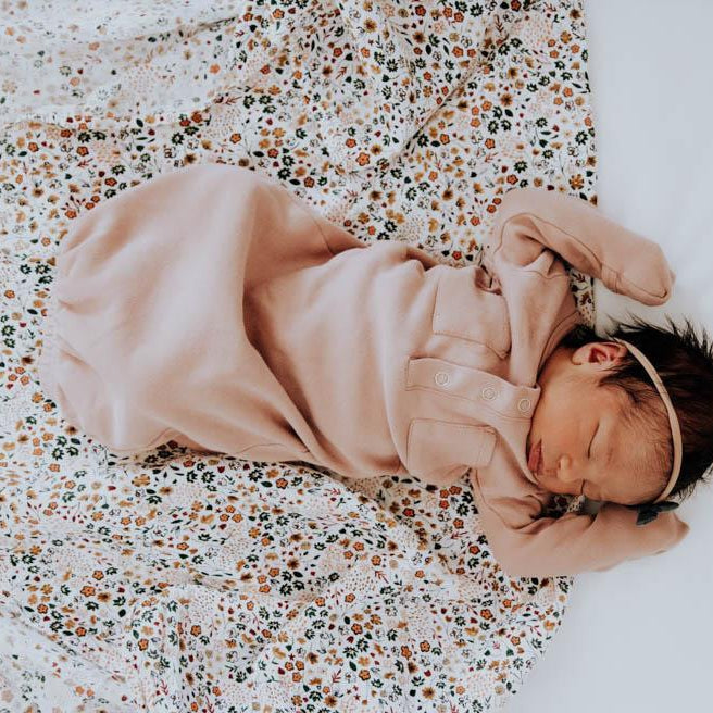 Little Unicorn Cotton Muslin Swaddle Blanket | Pressed Petals