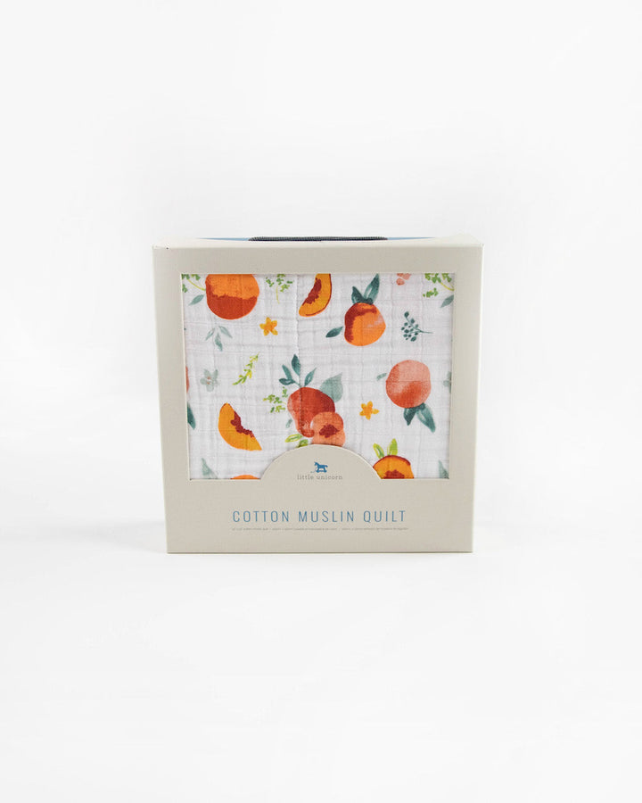 Little Unicorn Original Cotton Muslin Quilt | Georgia Peach