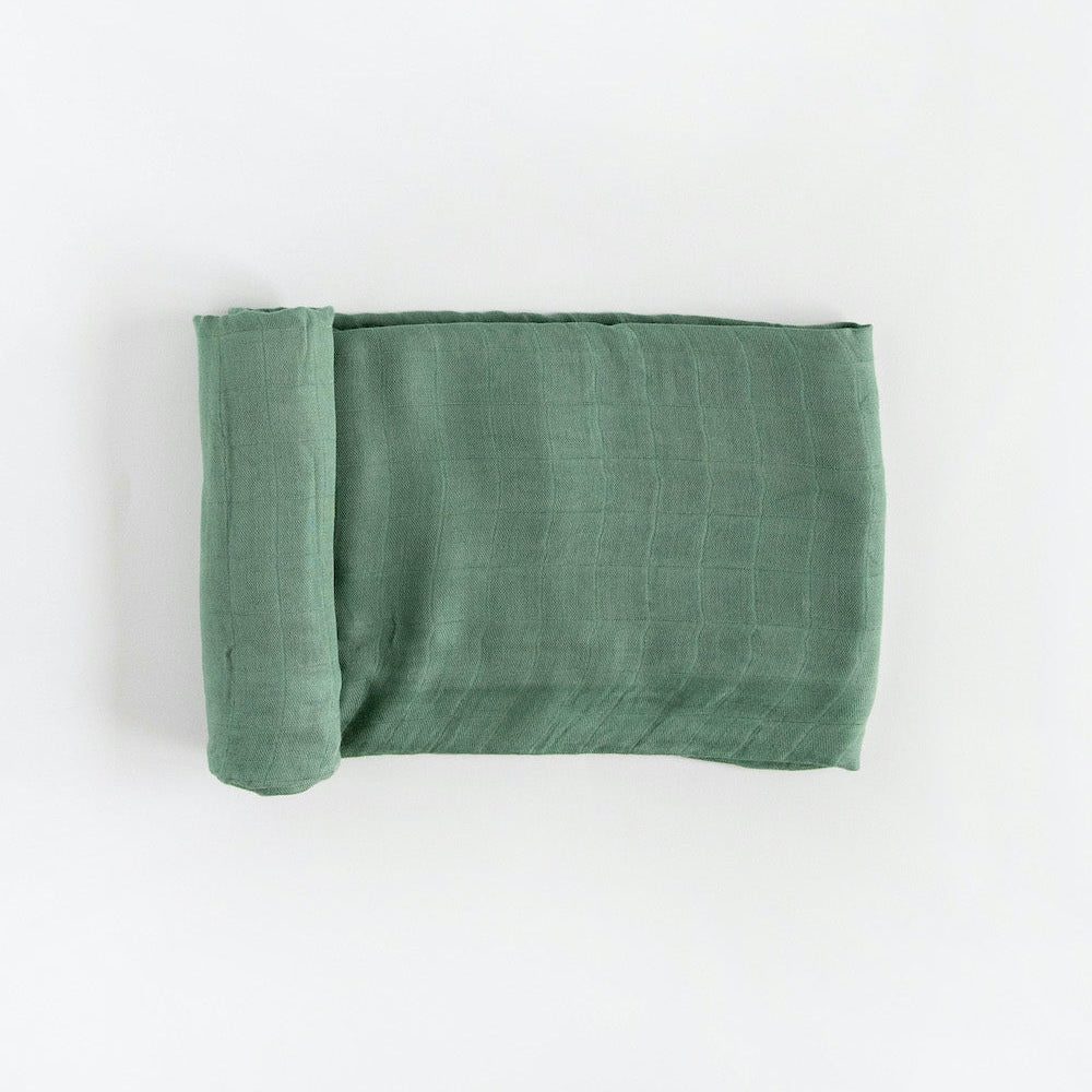 Little Unicorn Deluxe Muslin Swaddle Blanket | Sage