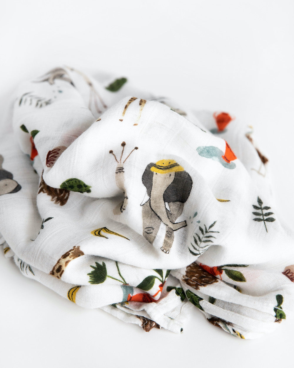 Little Unicorn Deluxe Muslin Swaddle Blanket | Safari Social