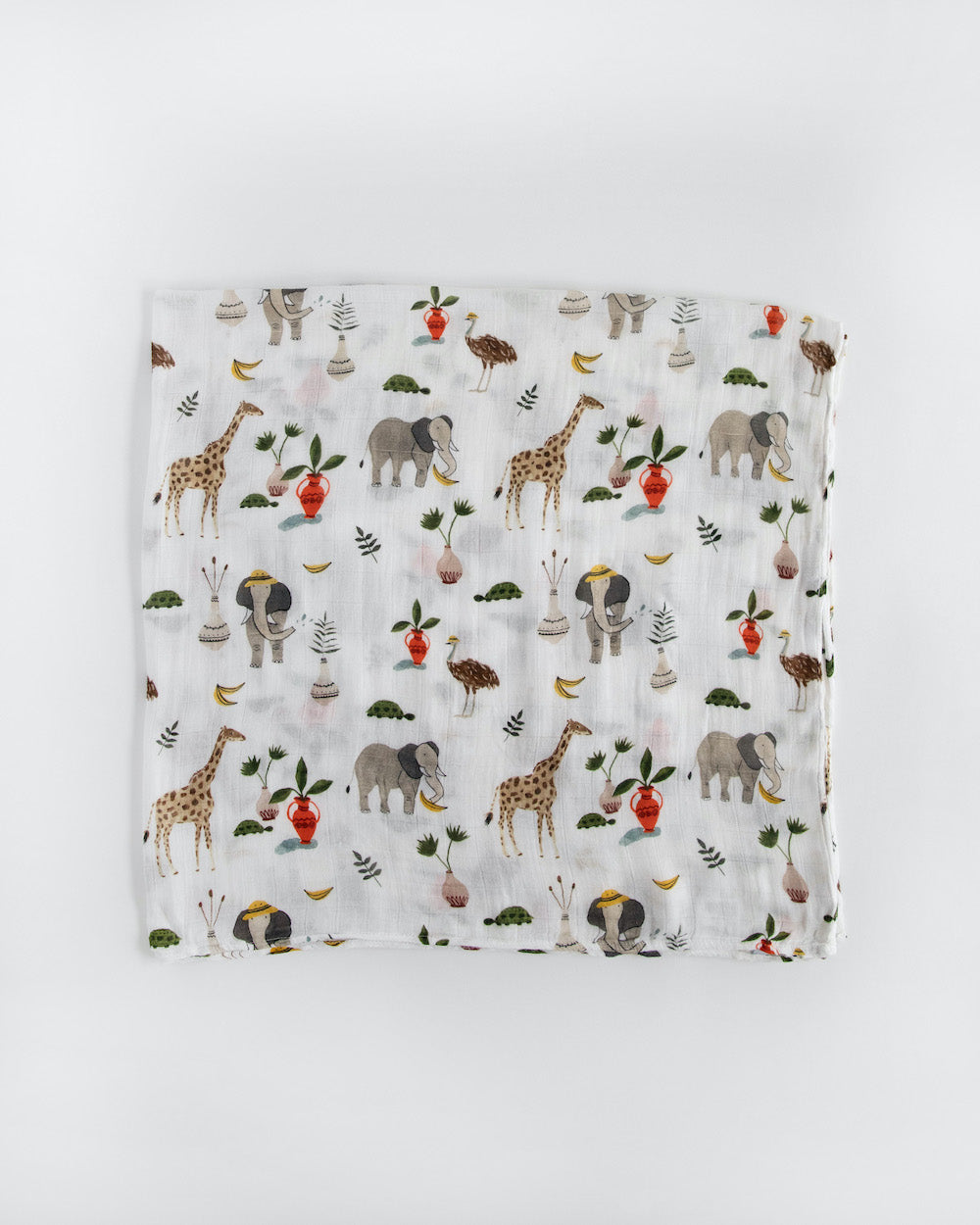 Little Unicorn Deluxe Muslin Swaddle Blanket | Safari Social