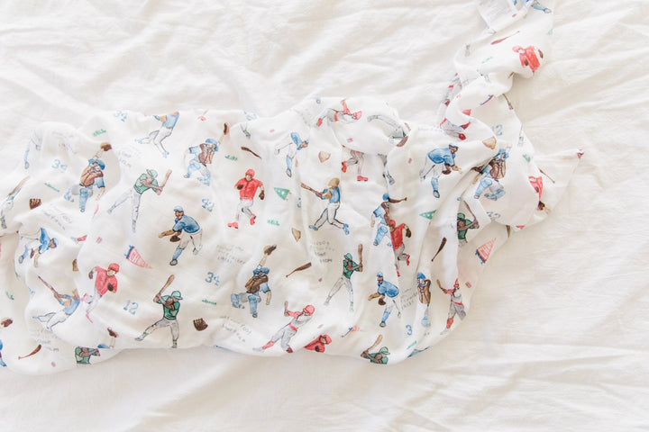 Little Unicorn Deluxe Muslin Swaddle Blanket | Home Run