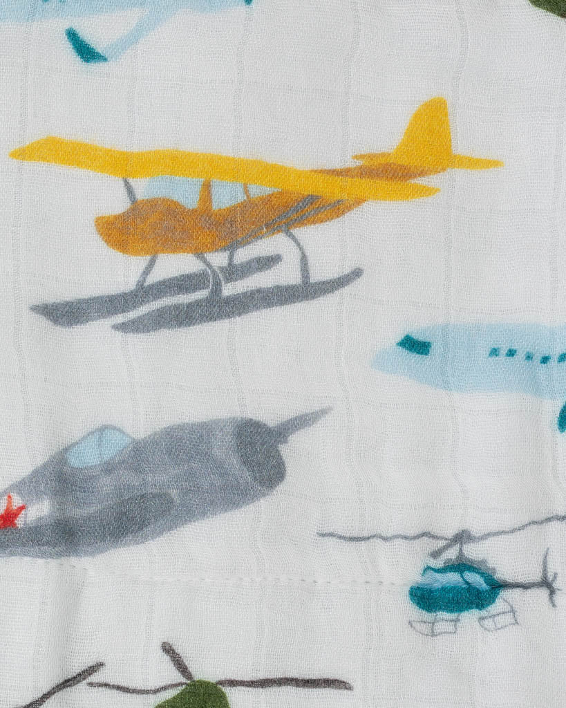 Little Unicorn Original Deluxe Muslin Quilt | Air Show