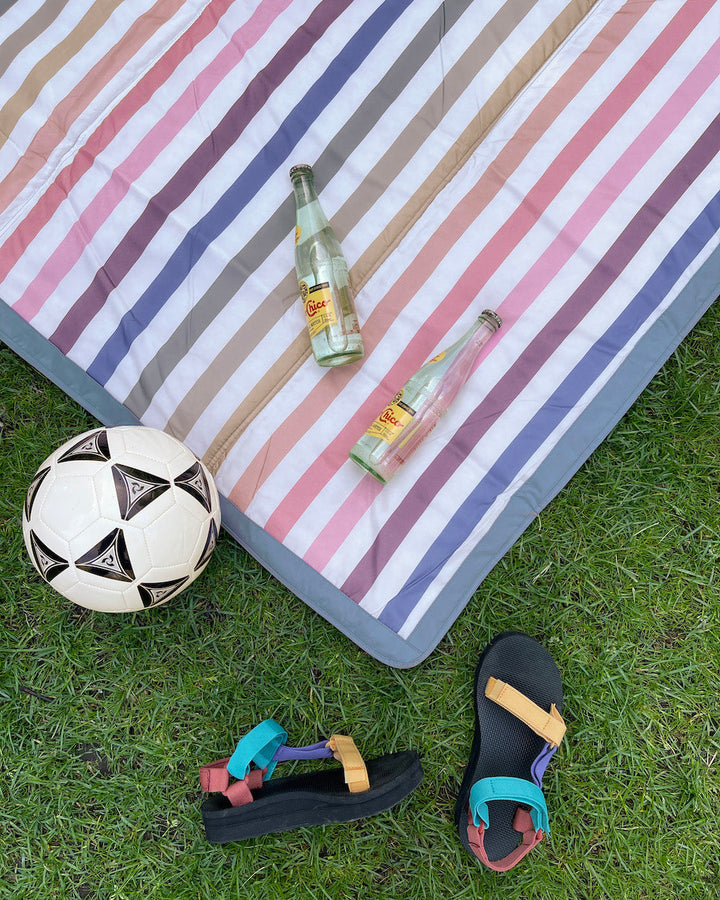 Little Unicorn Outdoor Blanket | Chroma Rugby Stripe