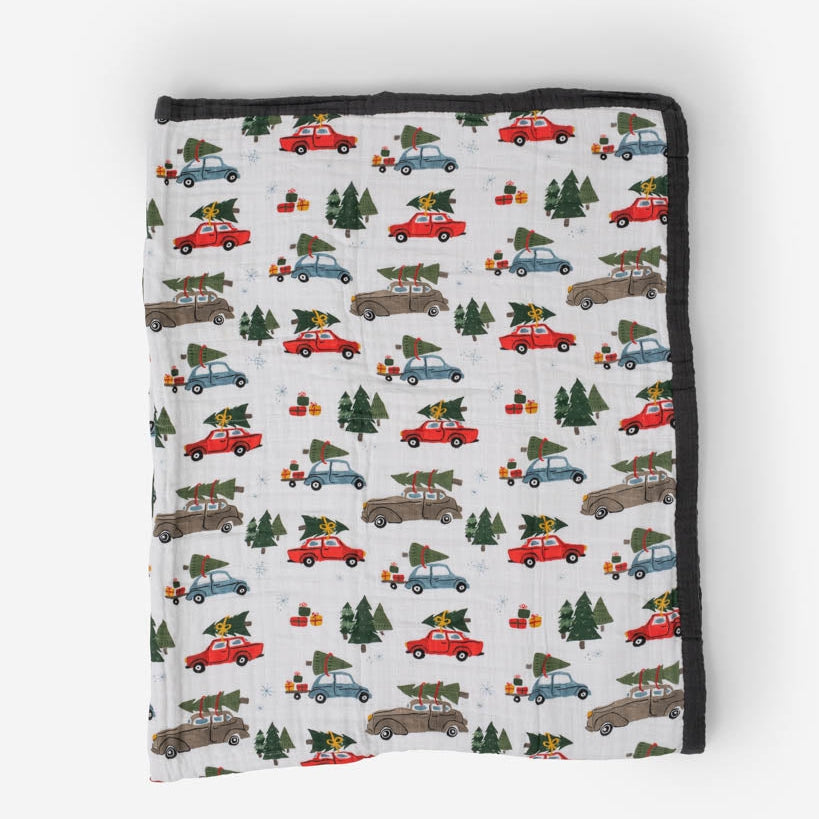 Little Unicorn Cotton Muslin Quilted Throw | Holiday Haul