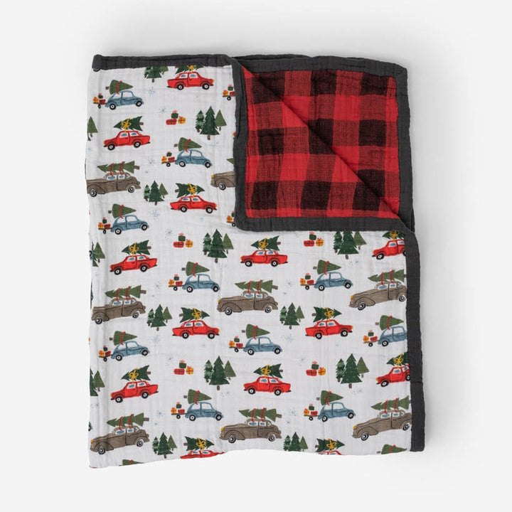 Little Unicorn Cotton Muslin Quilted Throw | Holiday Haul