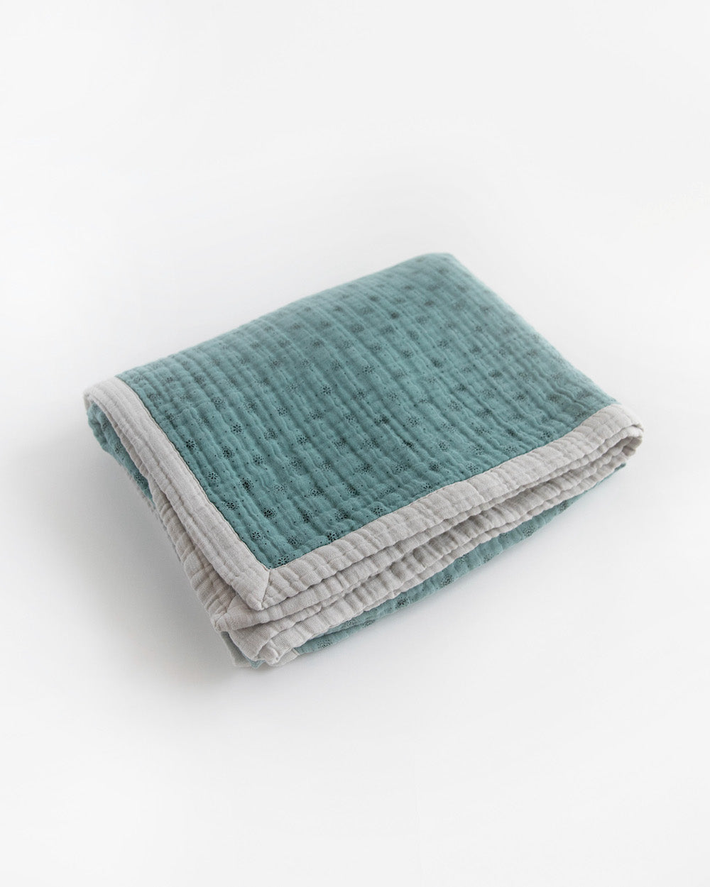 Little Unicorn Cotton Muslin Quilted Throw | Wallflower