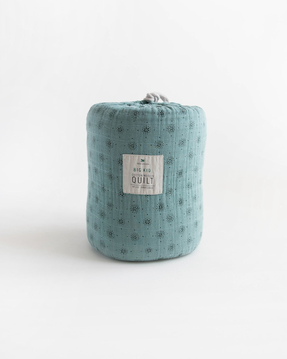 Little Unicorn Cotton Muslin Quilted Throw | Wallflower