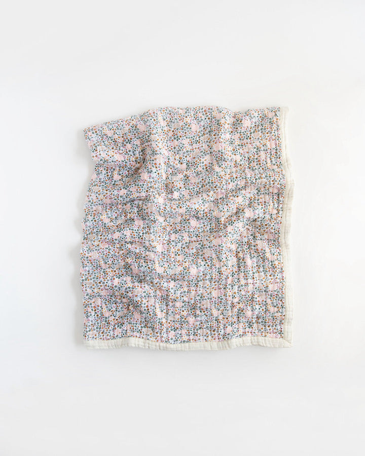 Little Unicorn Cotton Muslin Quilted Throw | Pressed Petals