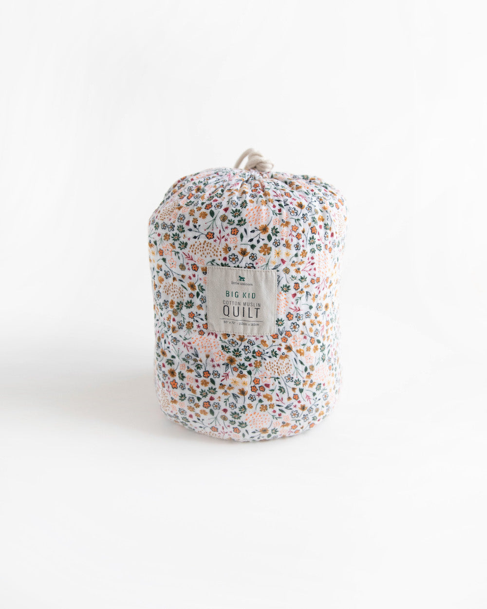 Little Unicorn Cotton Muslin Quilted Throw | Pressed Petals