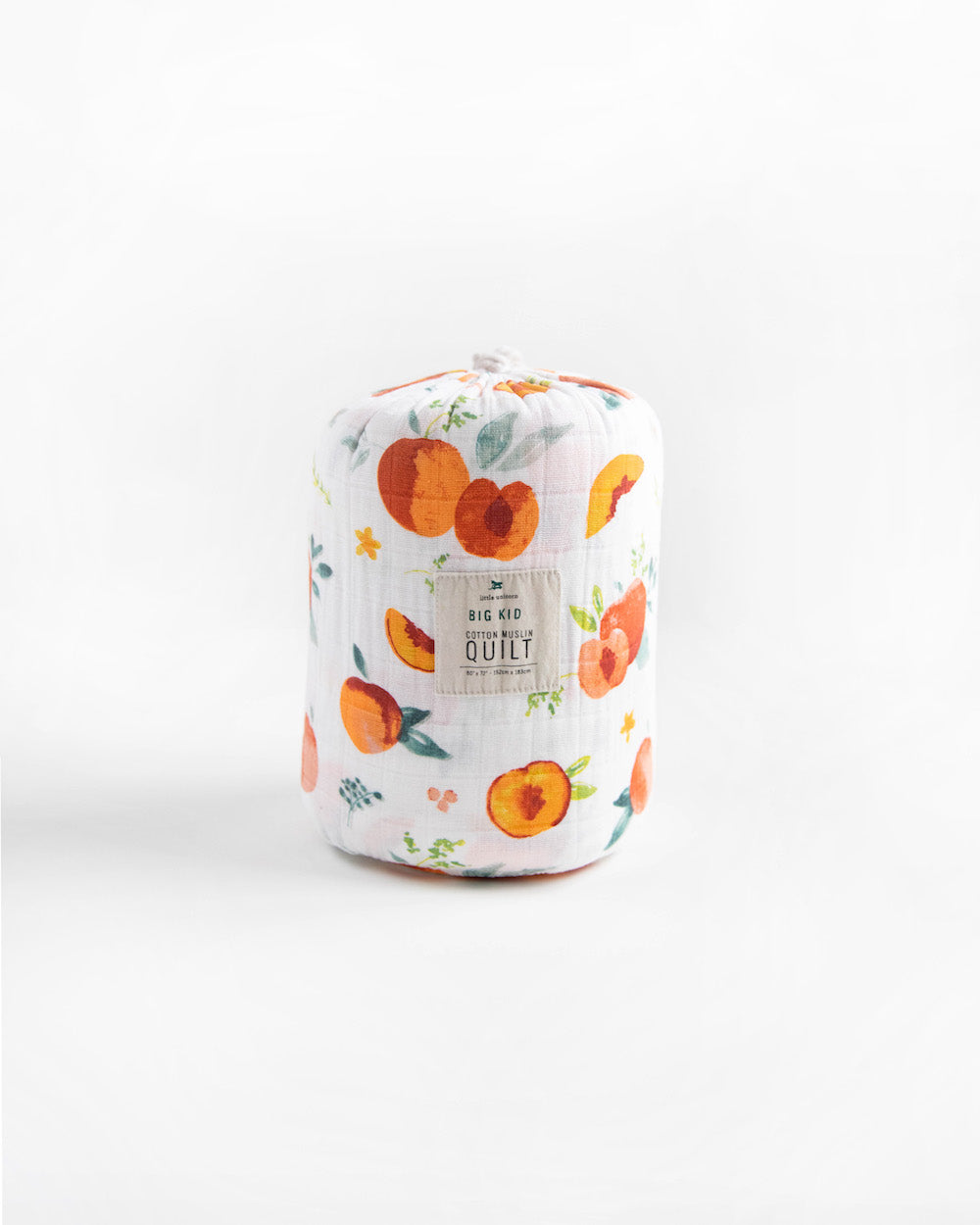 Little Unicorn Cotton Muslin Quilted Throw | Georgia Peach