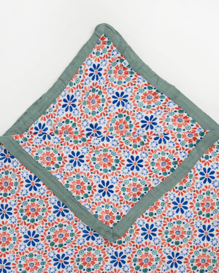 Little Unicorn Deluxe Muslin Quilted Throw | Kaleidoscope