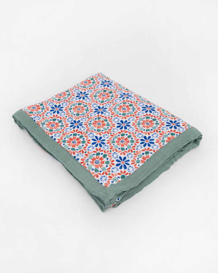 Little Unicorn Deluxe Muslin Quilted Throw | Kaleidoscope