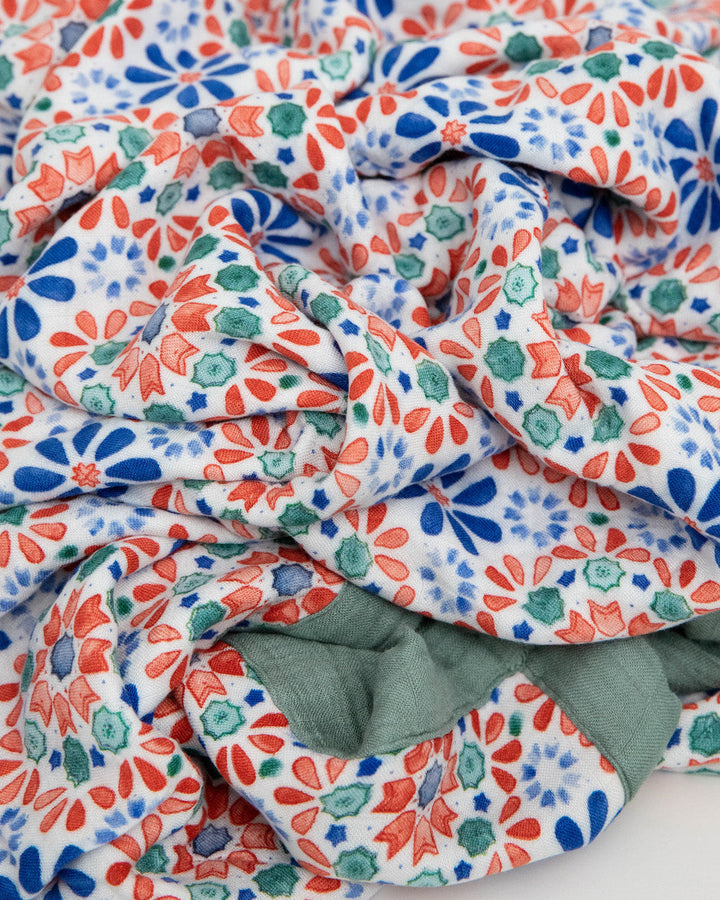 Little Unicorn Deluxe Muslin Quilted Throw | Kaleidoscope