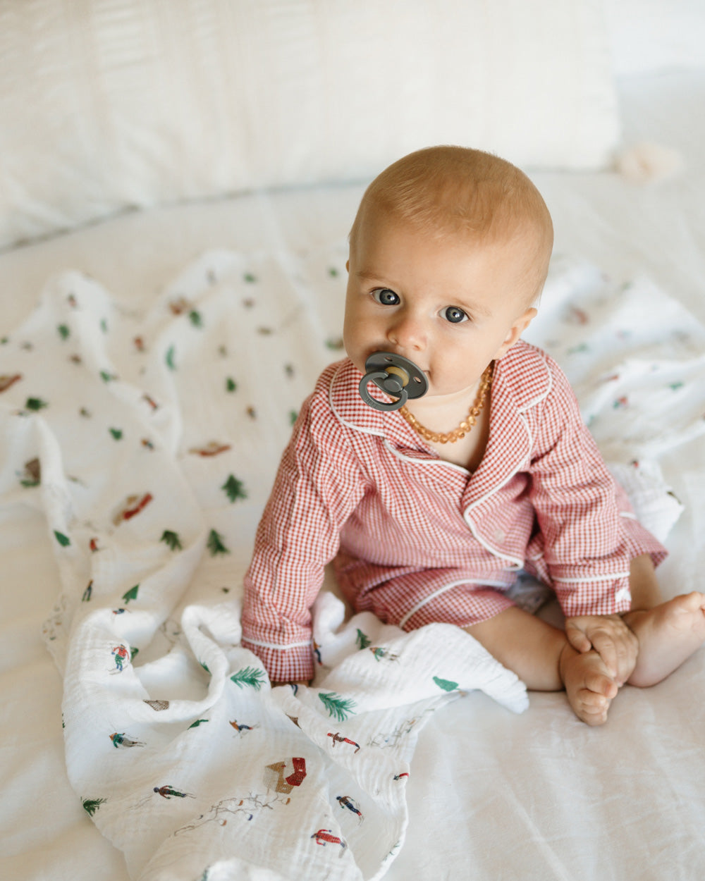 Little Unicorn Cotton Muslin Swaddle Blanket 2 Pack | Powder Party