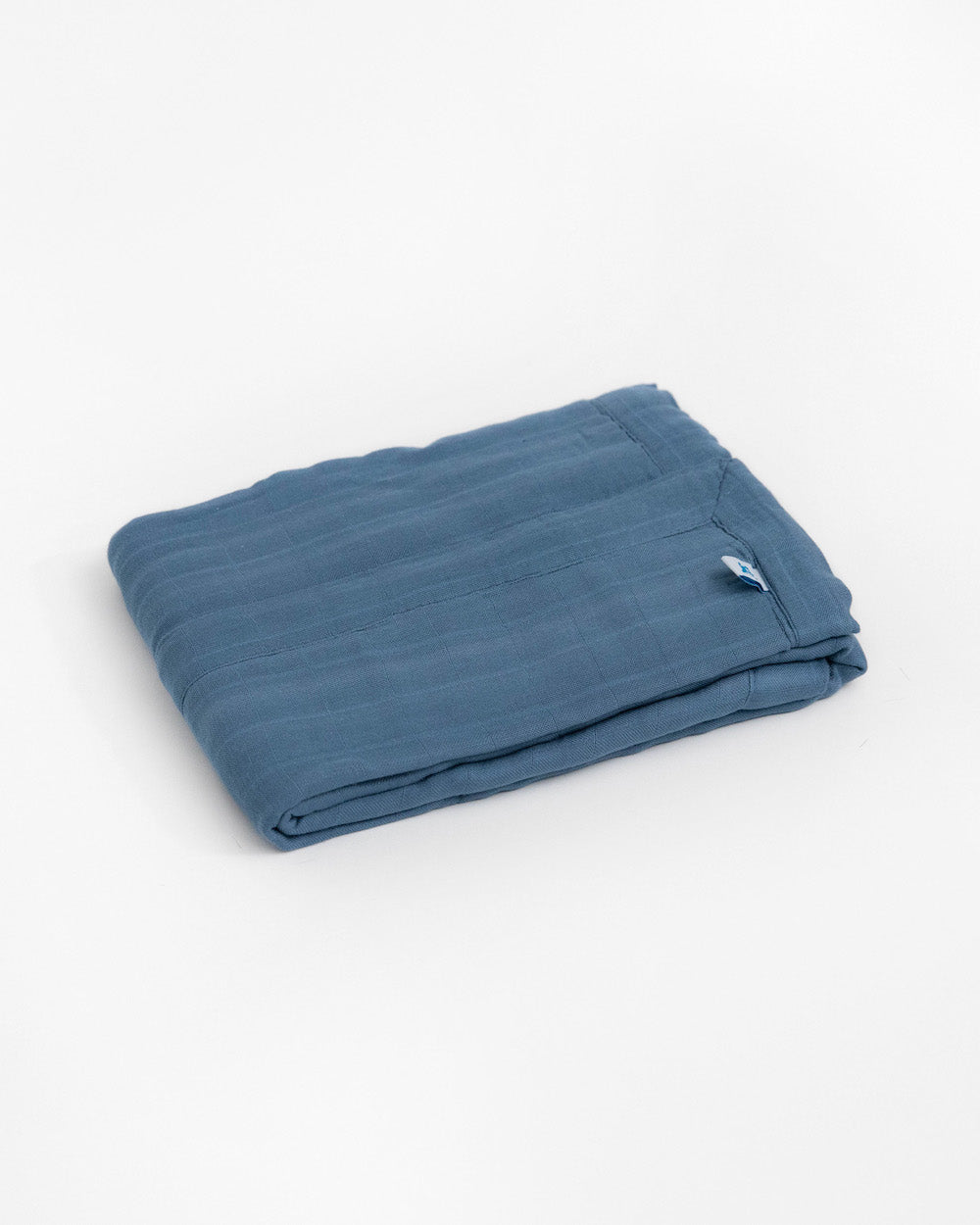 Little Unicorn Deluxe Muslin Baby Quilt | Blue Dusk