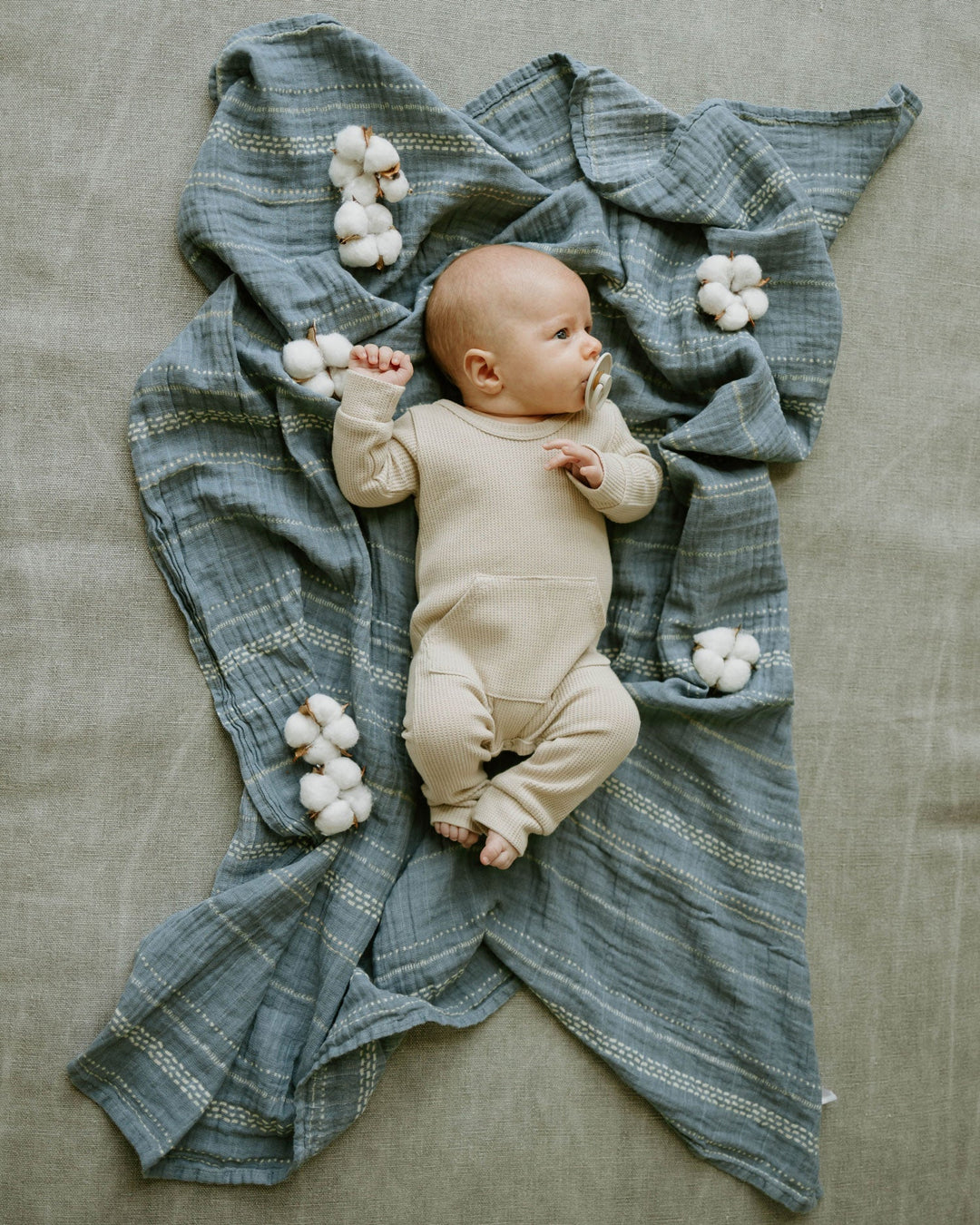 Little Unicorn Organic Cotton Muslin Swaddle Blanket 2 Pack | Animal Crackers